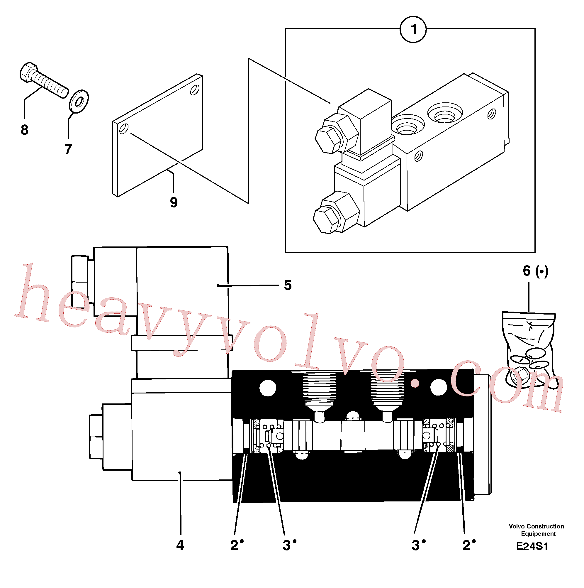 PJ7411604 for Volvo Electrovalve (quickfit )(E24S1 assembly)