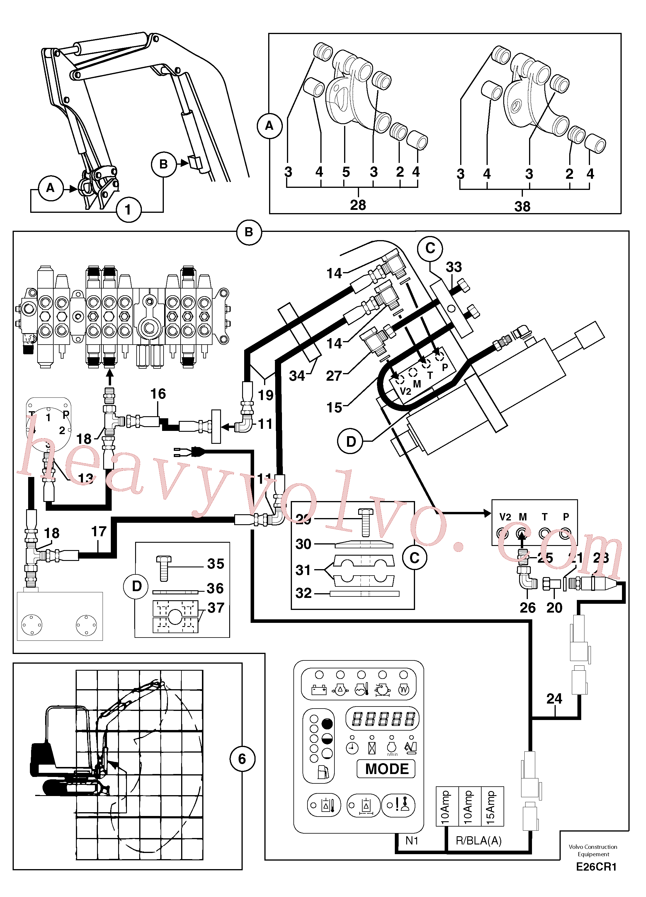 PJ4690060 for Volvo Handling operations Ce / with Puma(E26CR1 assembly)