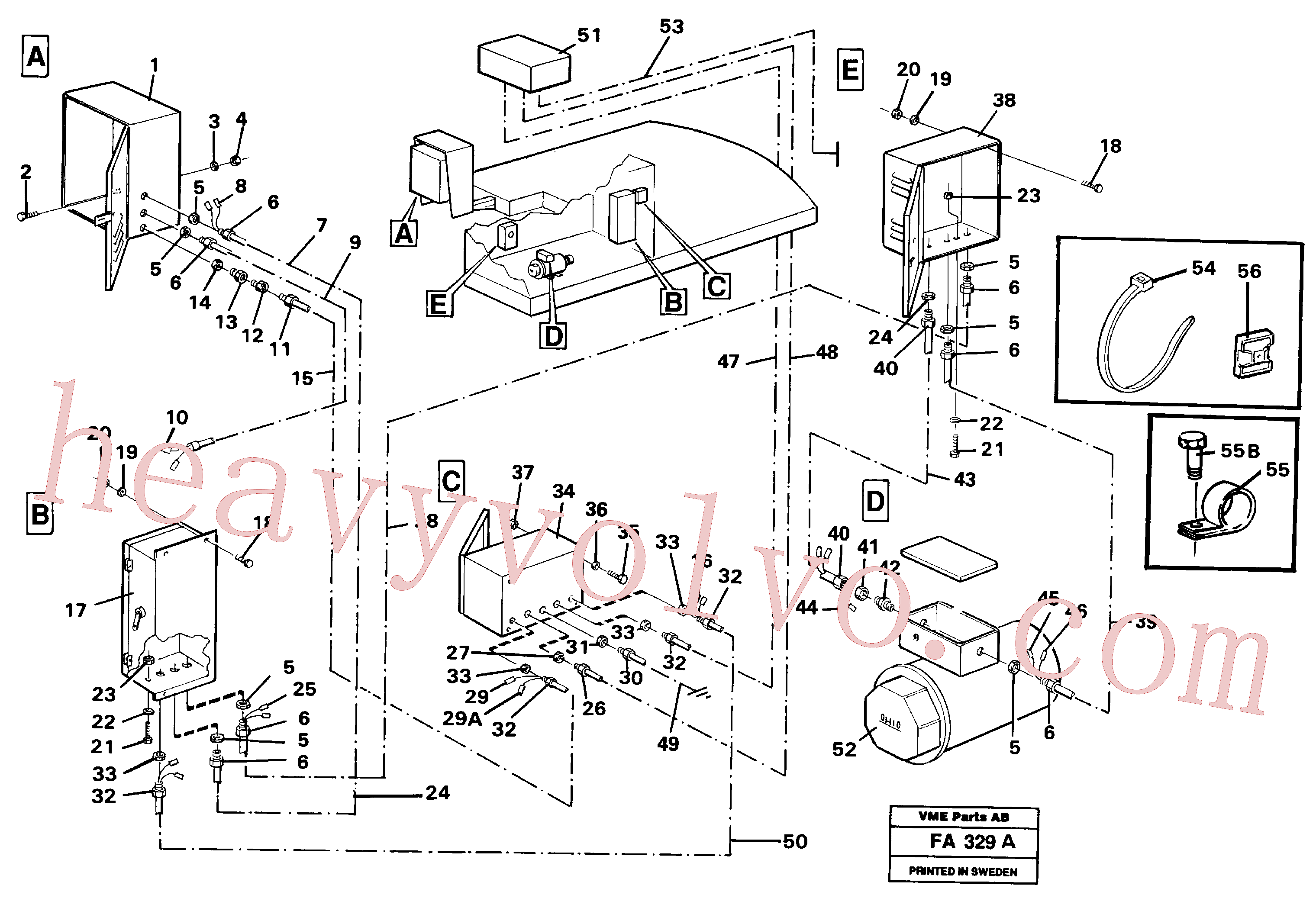 VOE14213804 for Volvo Magnet equipment Ohio, Eletric installation 15 kw alternator(FA329A assembly)