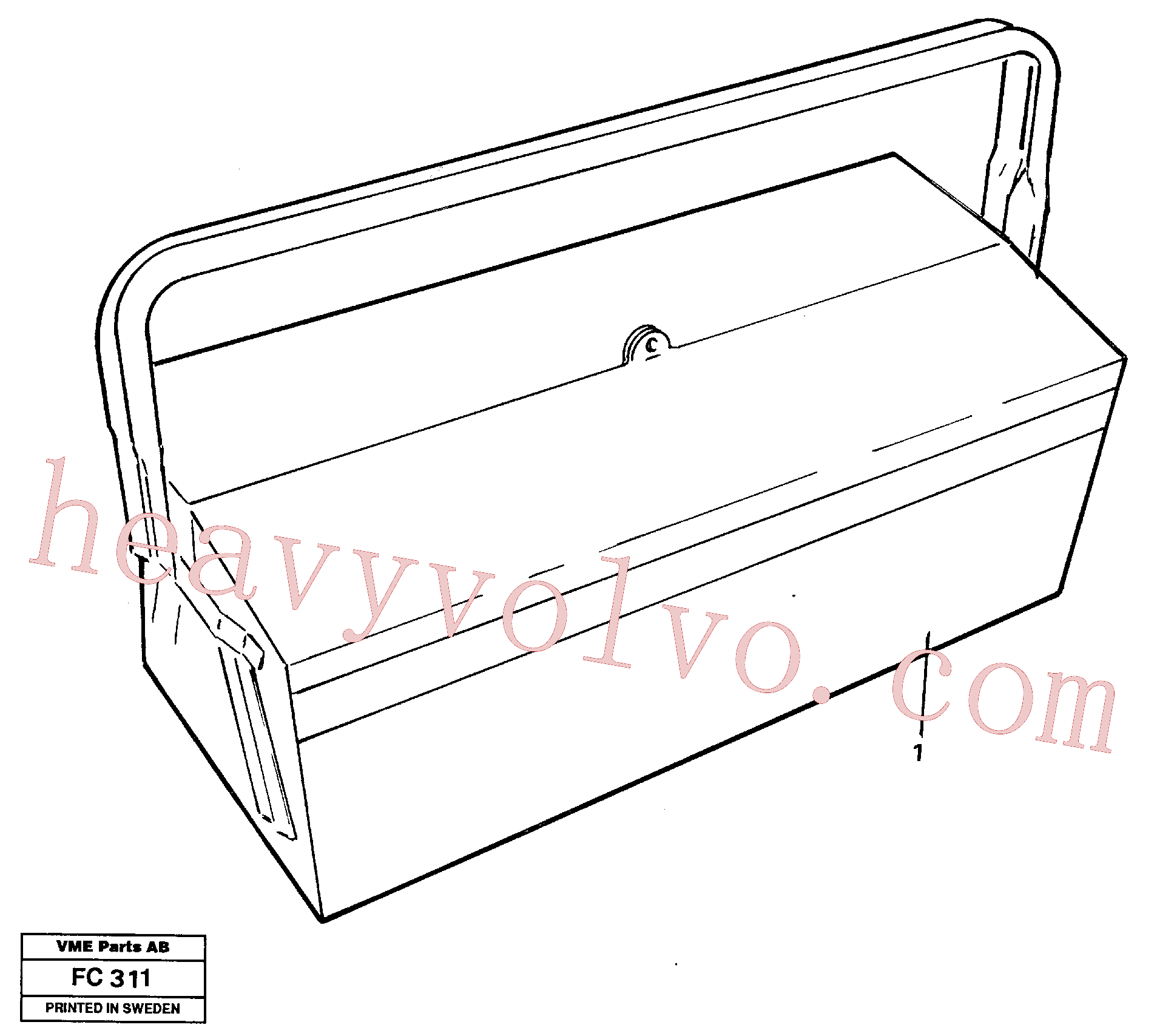 VOE14023615 for Volvo Tools(FC311 assembly)