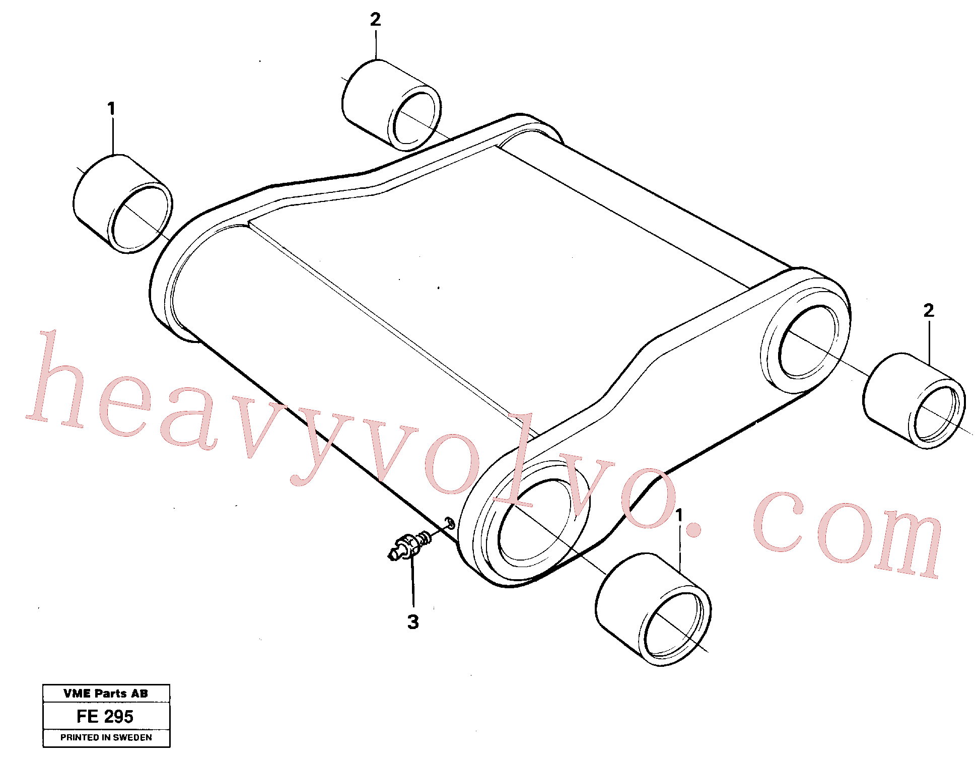 VOE14055540 for Volvo Link, front shovel equipment(FE295 assembly)