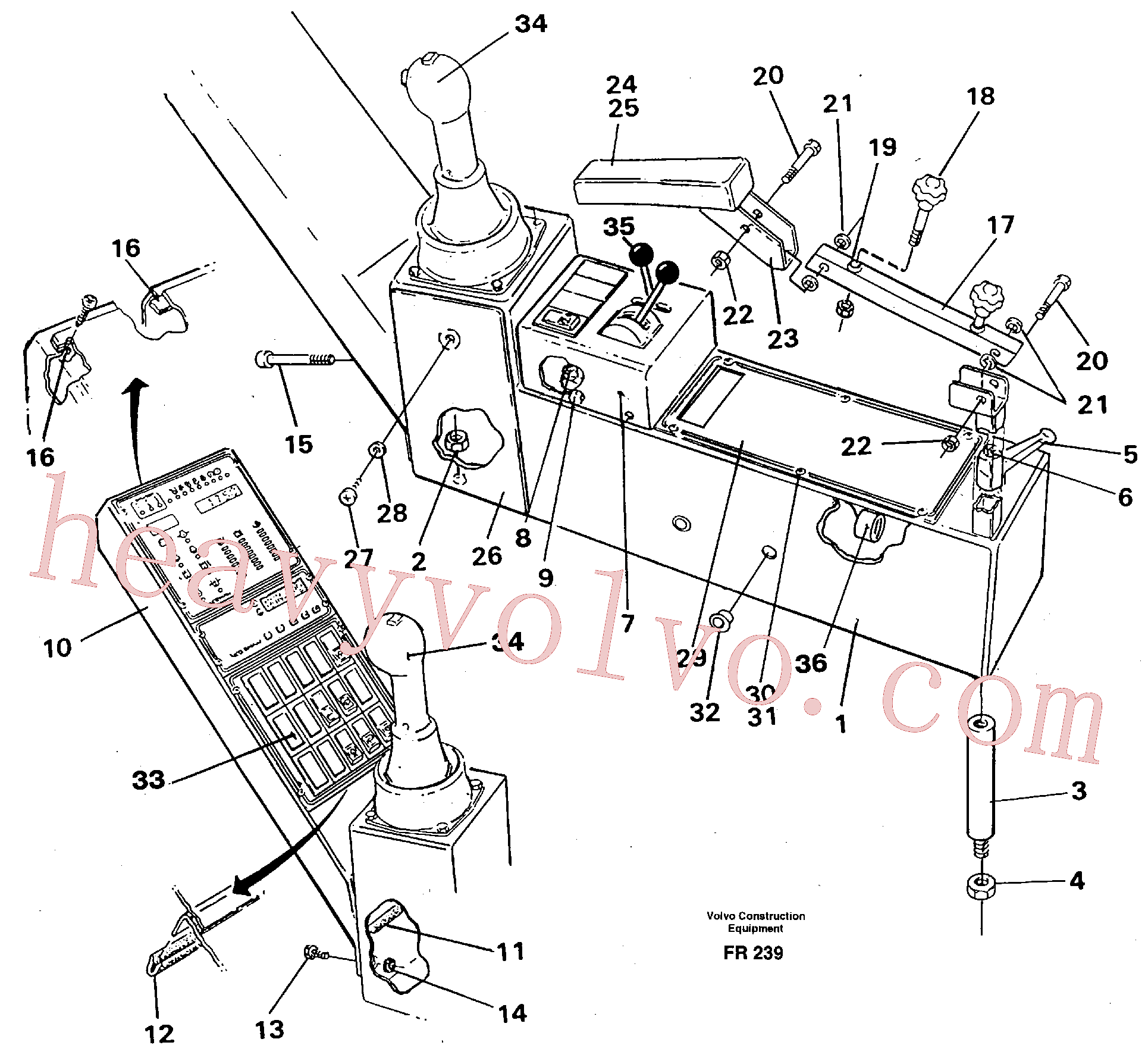 VOE14213491 for Volvo Side panel Rh(FR239 assembly)