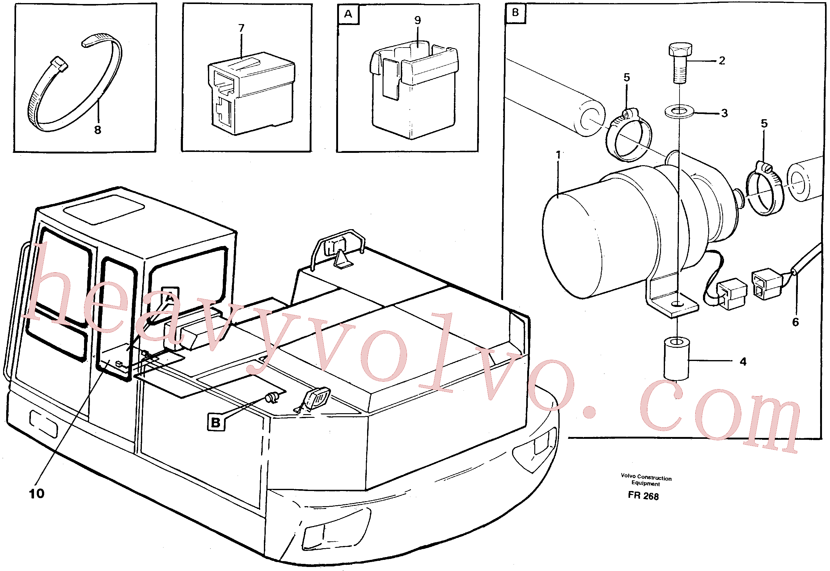 VOE11709505 for Volvo Cirkulation pump(FR268 assembly)