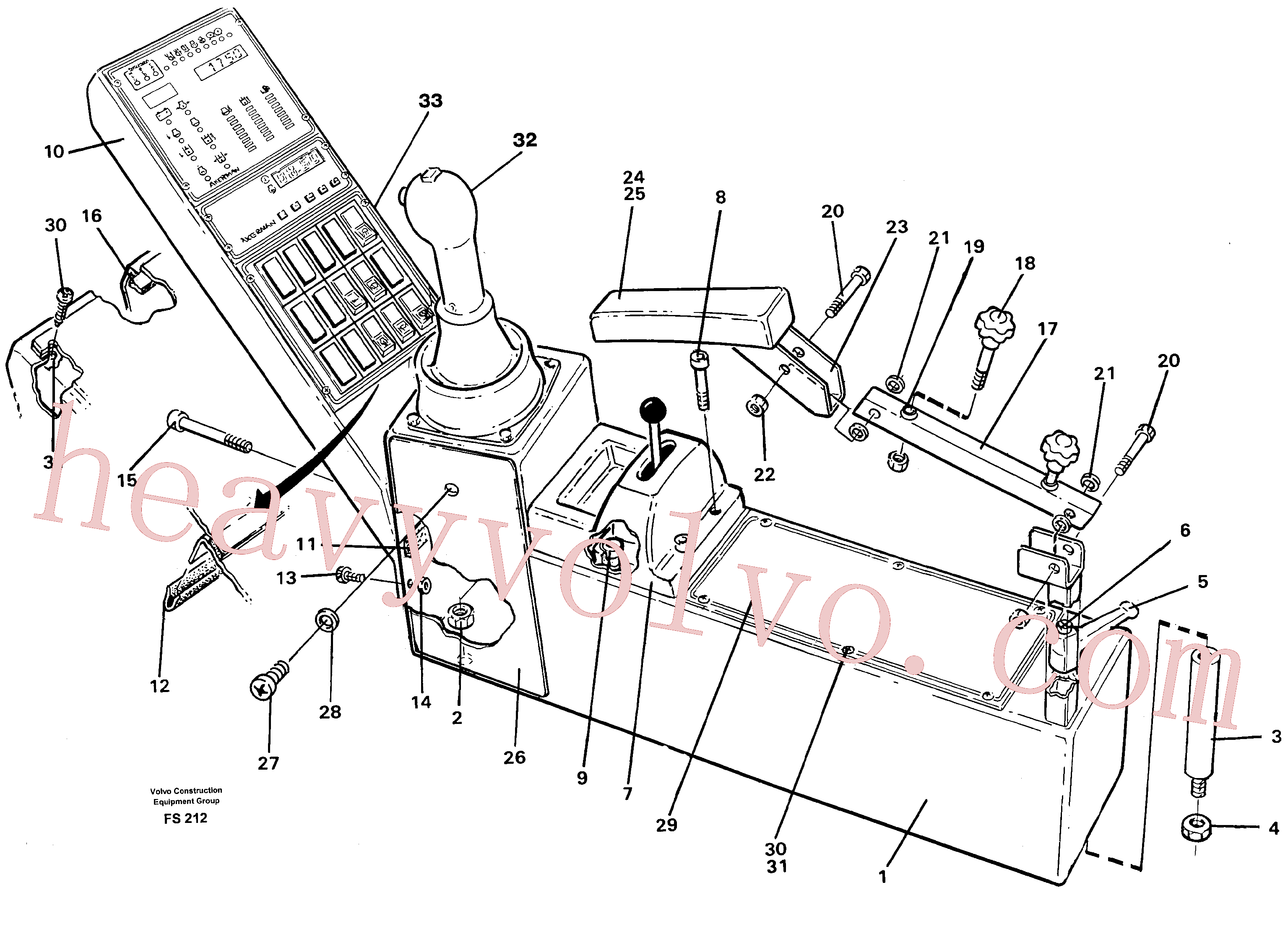 VOE14213384 for Volvo Side panel right(FS212 assembly)