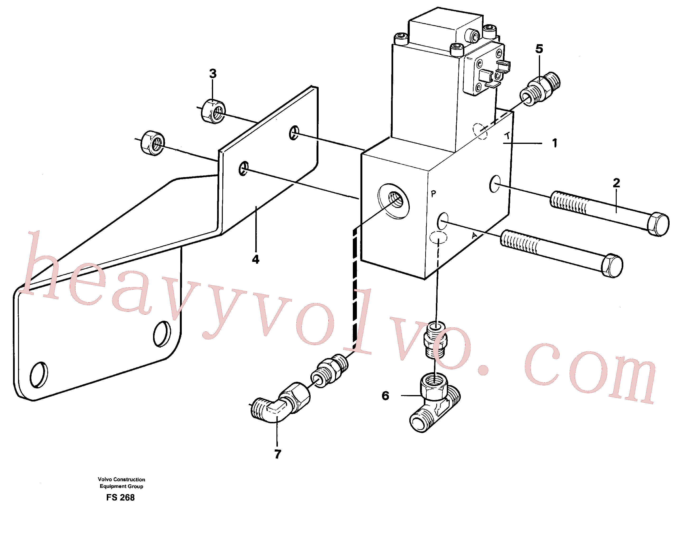 VOE14254331 for Volvo Proportional valve(FS268 assembly)