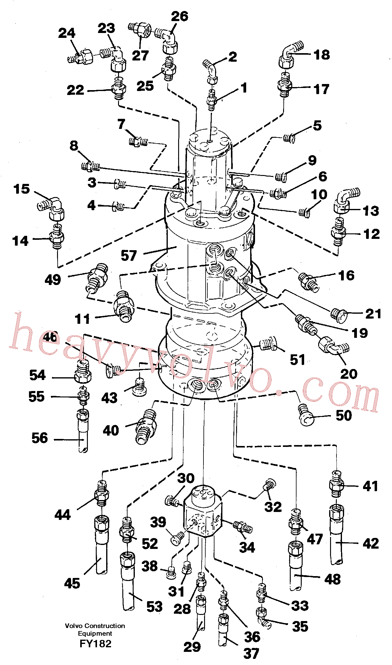 VOE14047306 for Volvo Centre passage incl. connections(FY182 assembly)