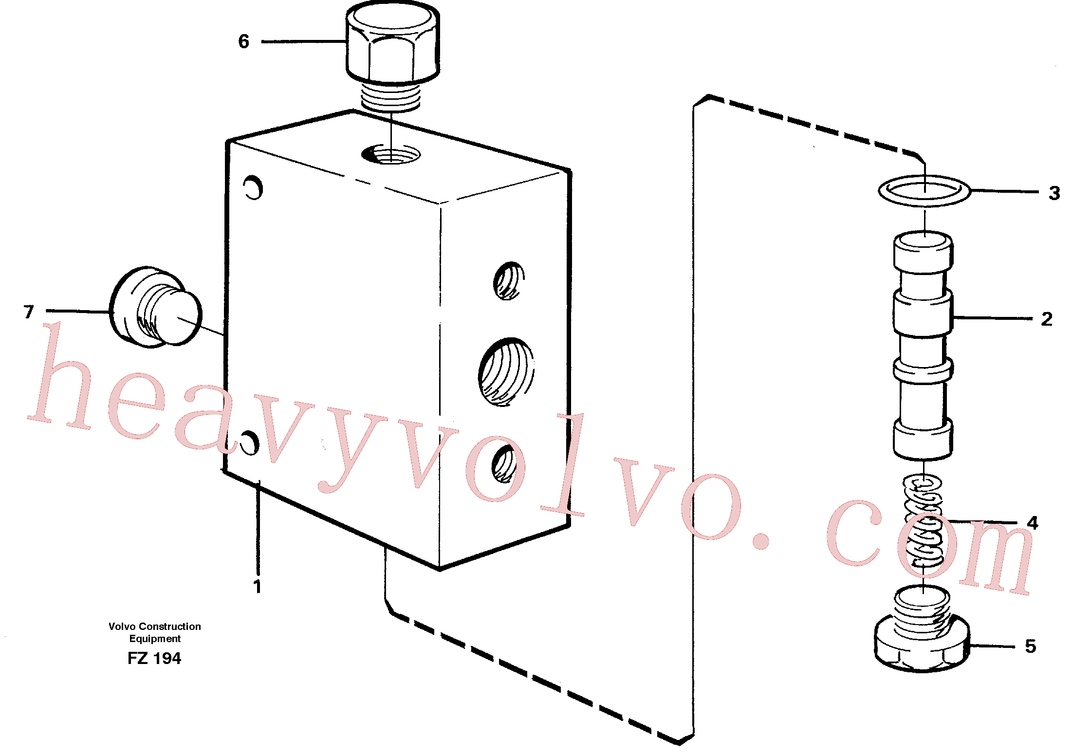 VOE14245649 for Volvo(FZ194 assembly)