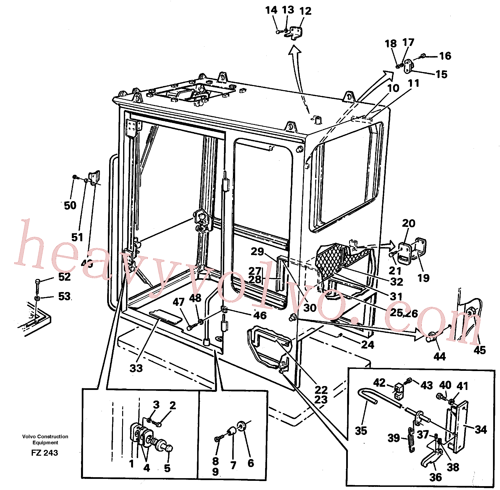 VOE14213043 for Volvo Interior components(FZ243 assembly)