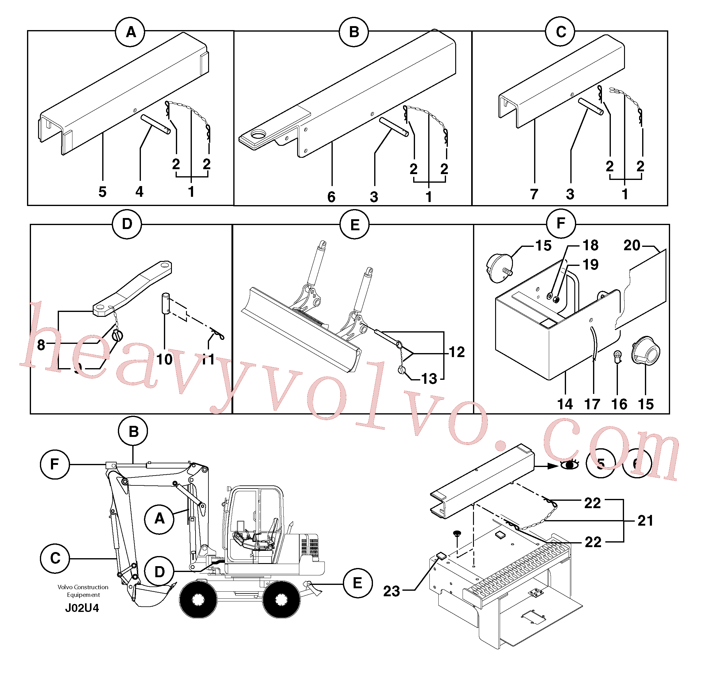 PJ3811997 for Volvo Safety device(J02U4 assembly)