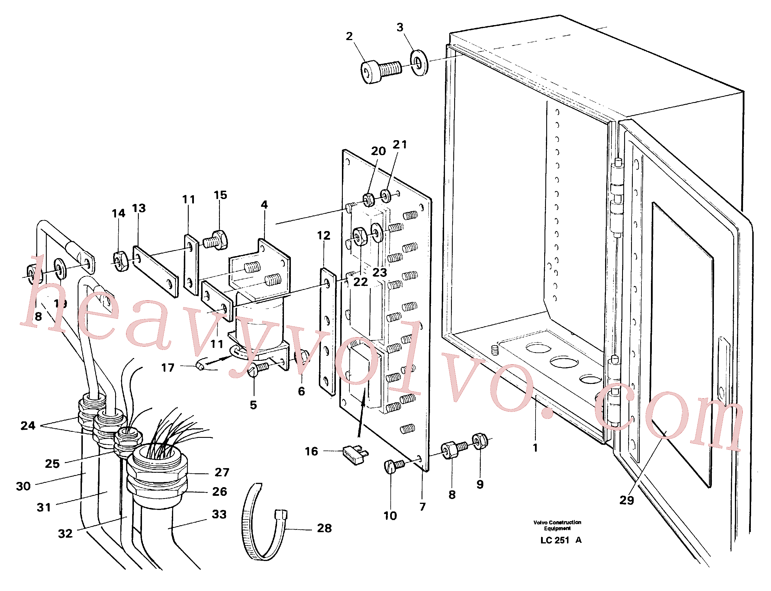 PJ7416327 for Volvo Main fuse box(LC251A assembly)