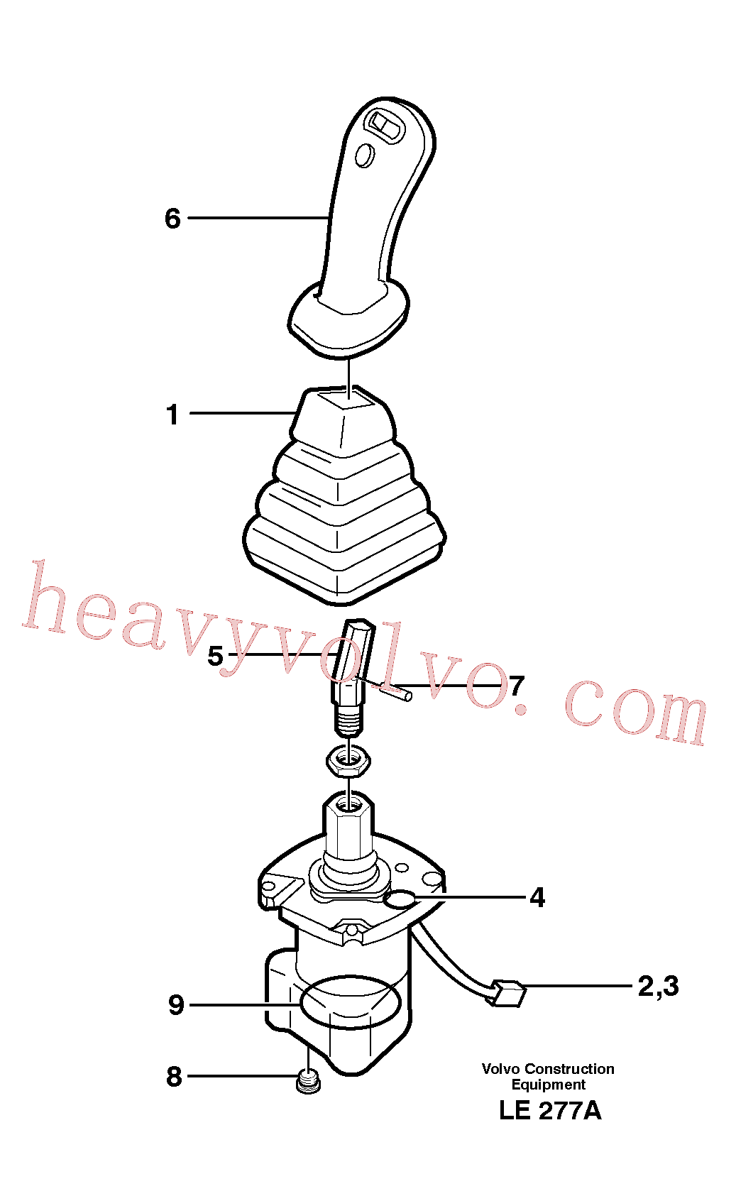 VOE11706964 for Volvo Control pressure valve(LE277A assembly)