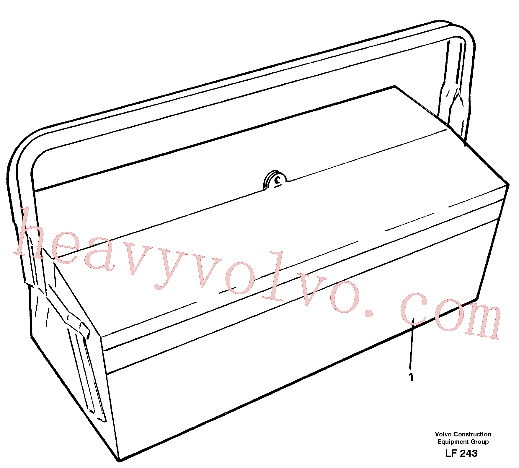 VOE14026375 for Volvo Tools(LF243 assembly)