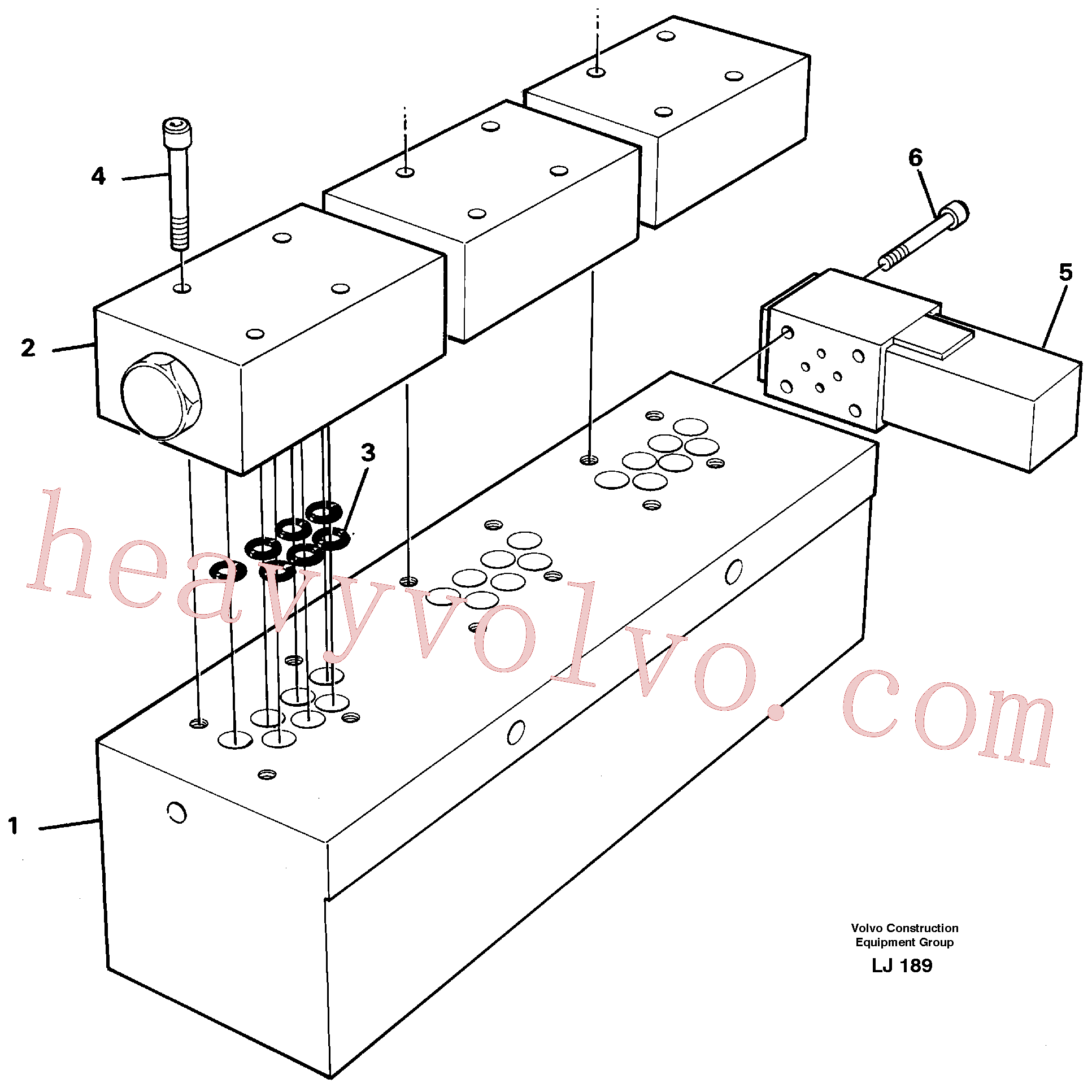 VOE14270338 for Volvo Speed control block(LJ189 assembly)