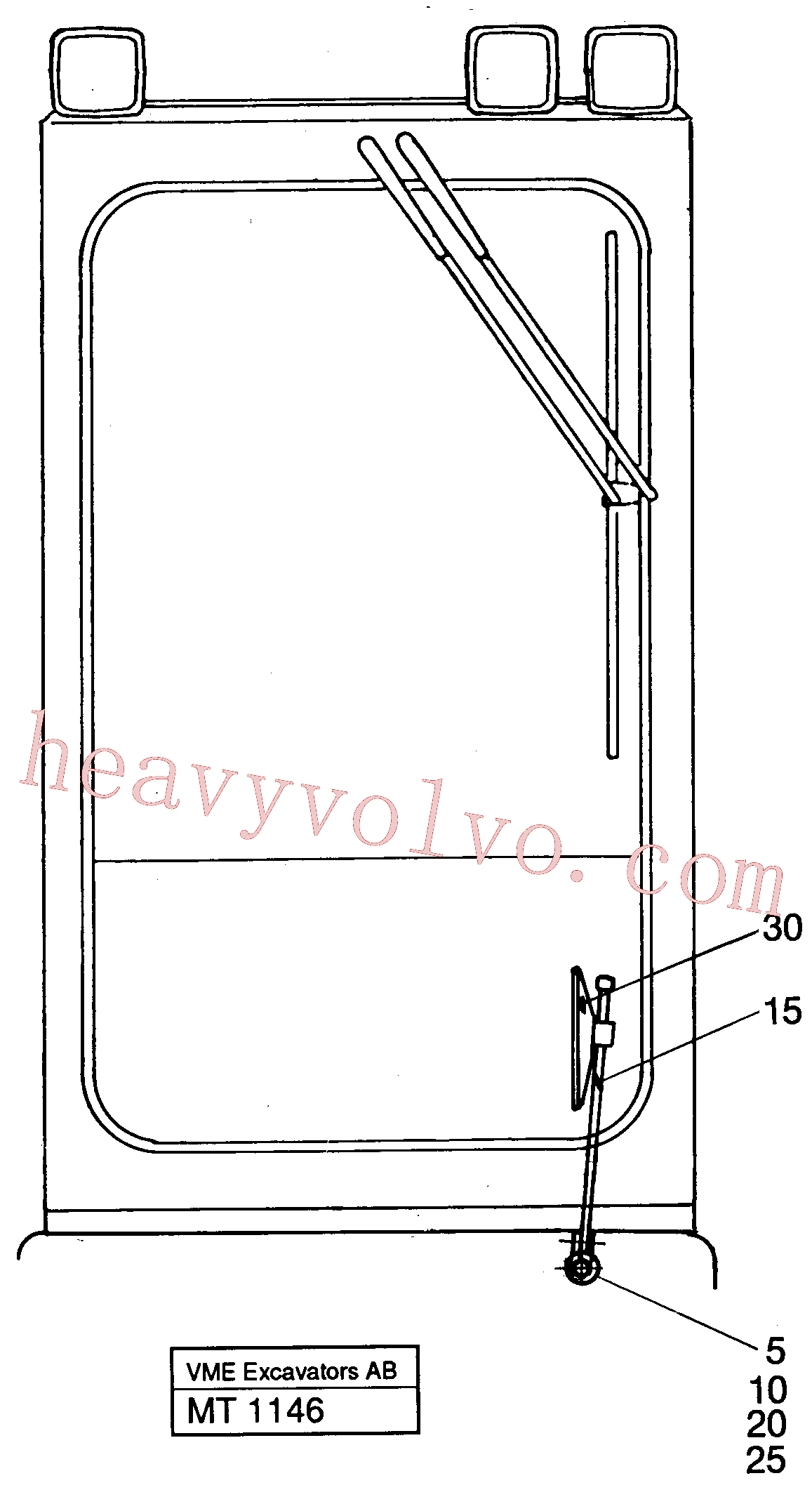 VOE14256597 for Volvo Equipment for Germany(MT1146 assembly)