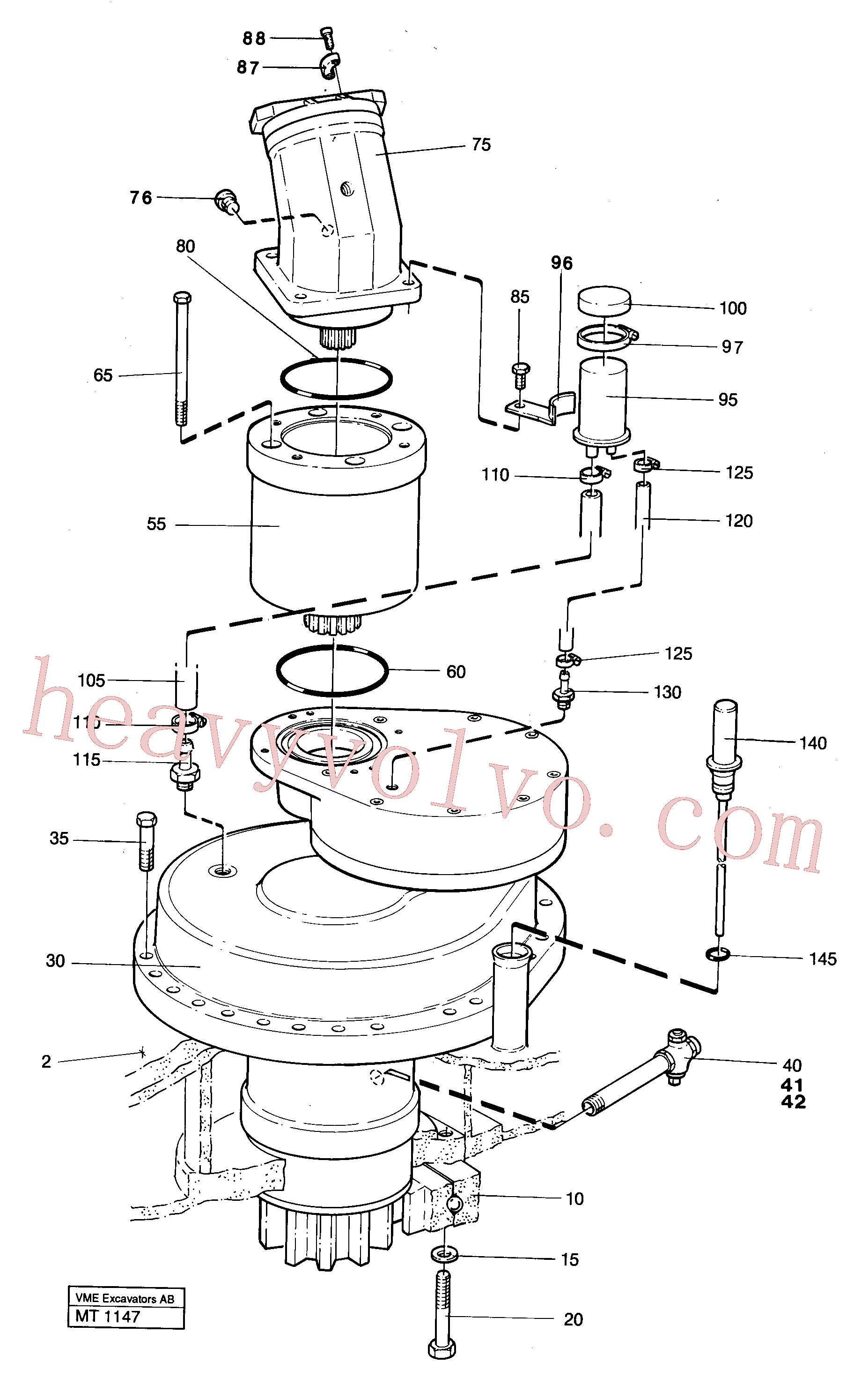 VOE14211154 for Volvo Superstructure(MT1147 assembly)