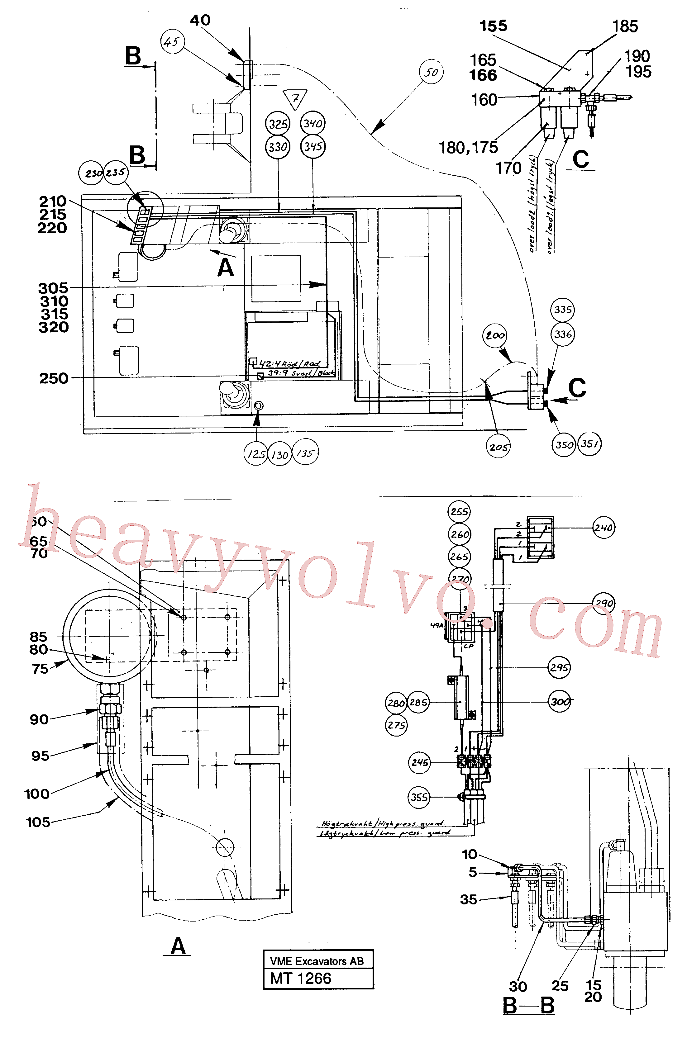 VOE14248198 for Volvo Load limiting device(MT1266 assembly)